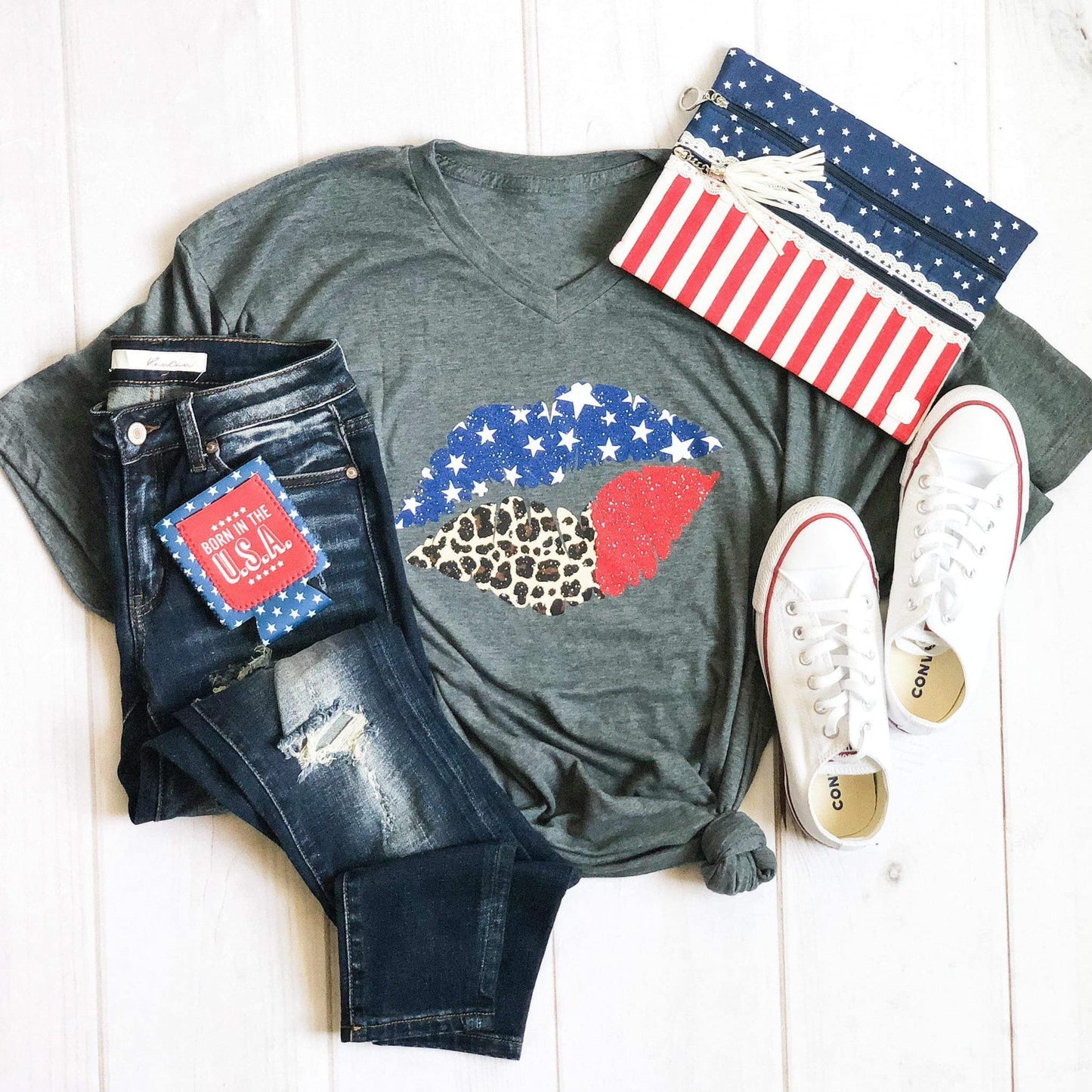 American Lips Tee