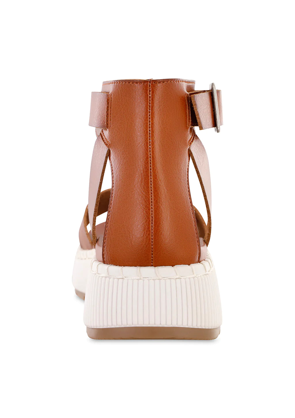 Cross Stride Vegan Platform Sandals