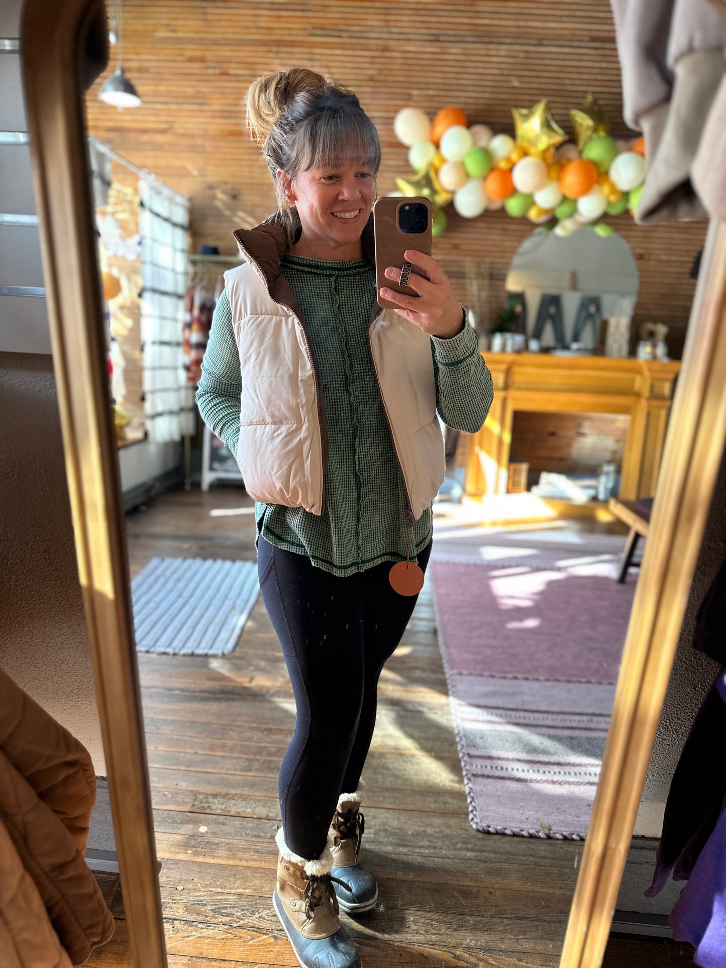 Reversable Puffer Vest