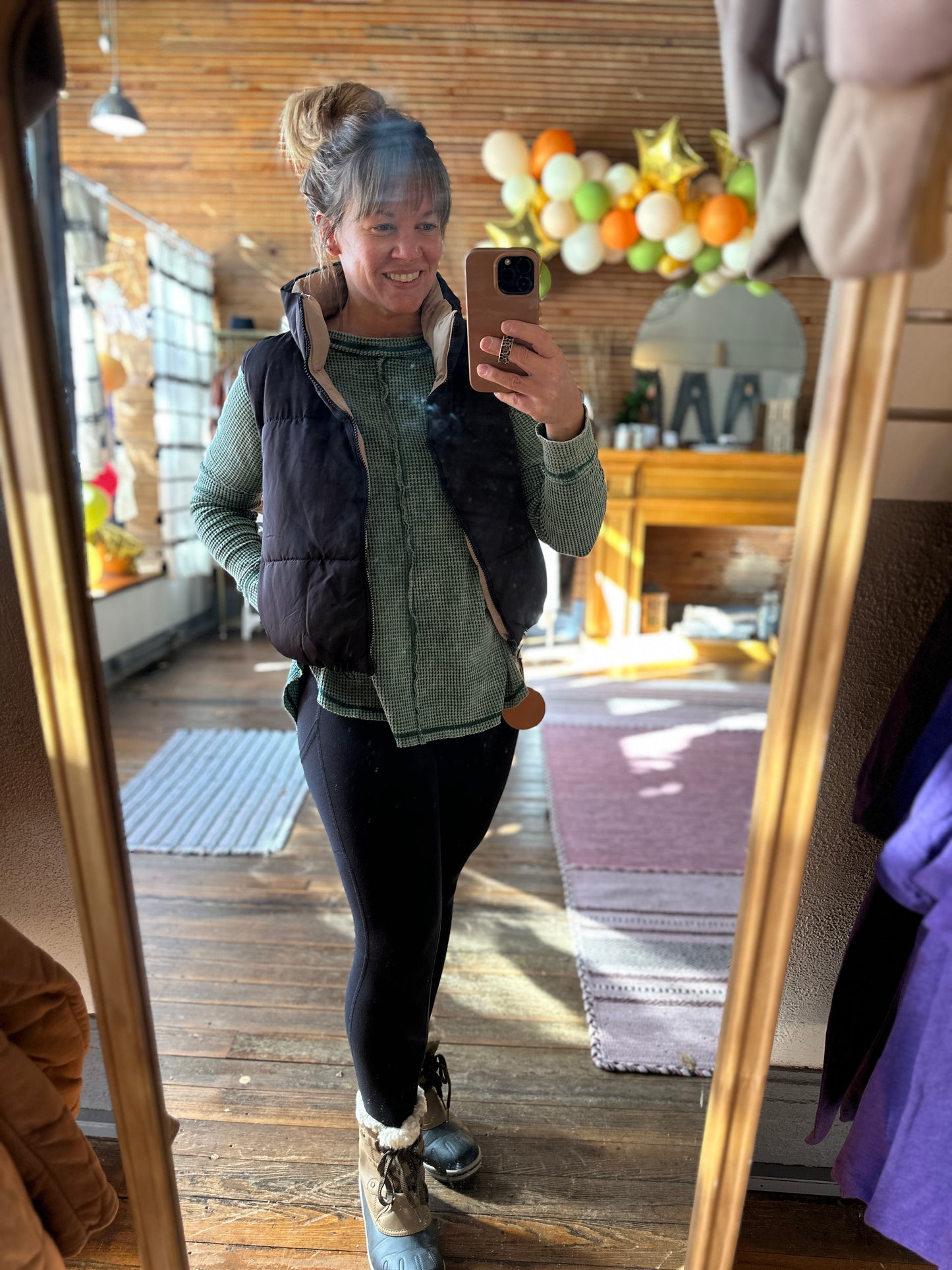 Reversable Puffer Vest