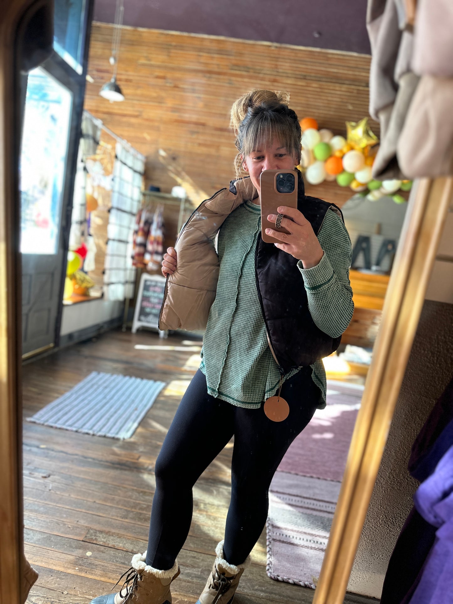 Reversable Puffer Vest
