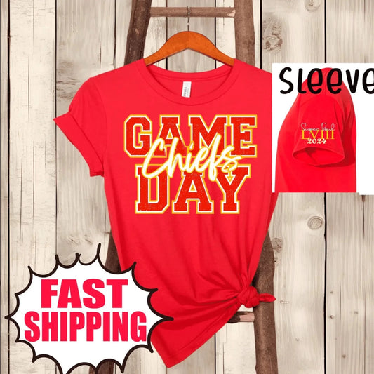 Super Bowl Football Chiefs Game Day Tee