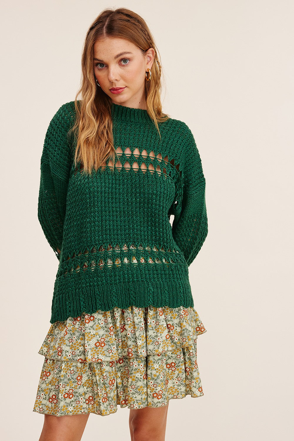 Crochet Pullover Sweater