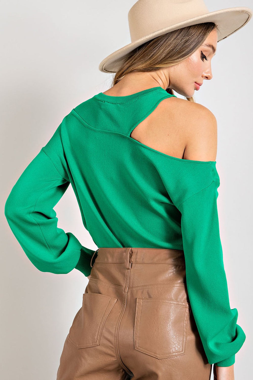 Cold Shoulder Sweater