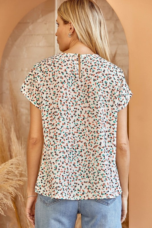 Babydoll Dotted Top