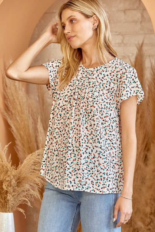 Babydoll Dotted Top