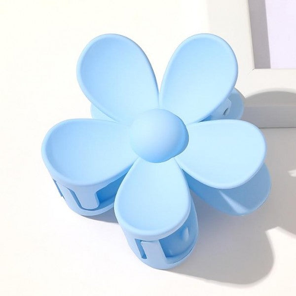 Matte Flower Hair Clip