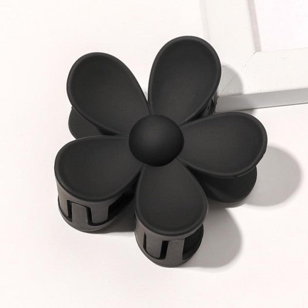Matte Flower Hair Clip
