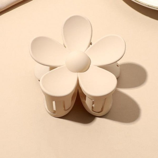 Matte Flower Hair Clip
