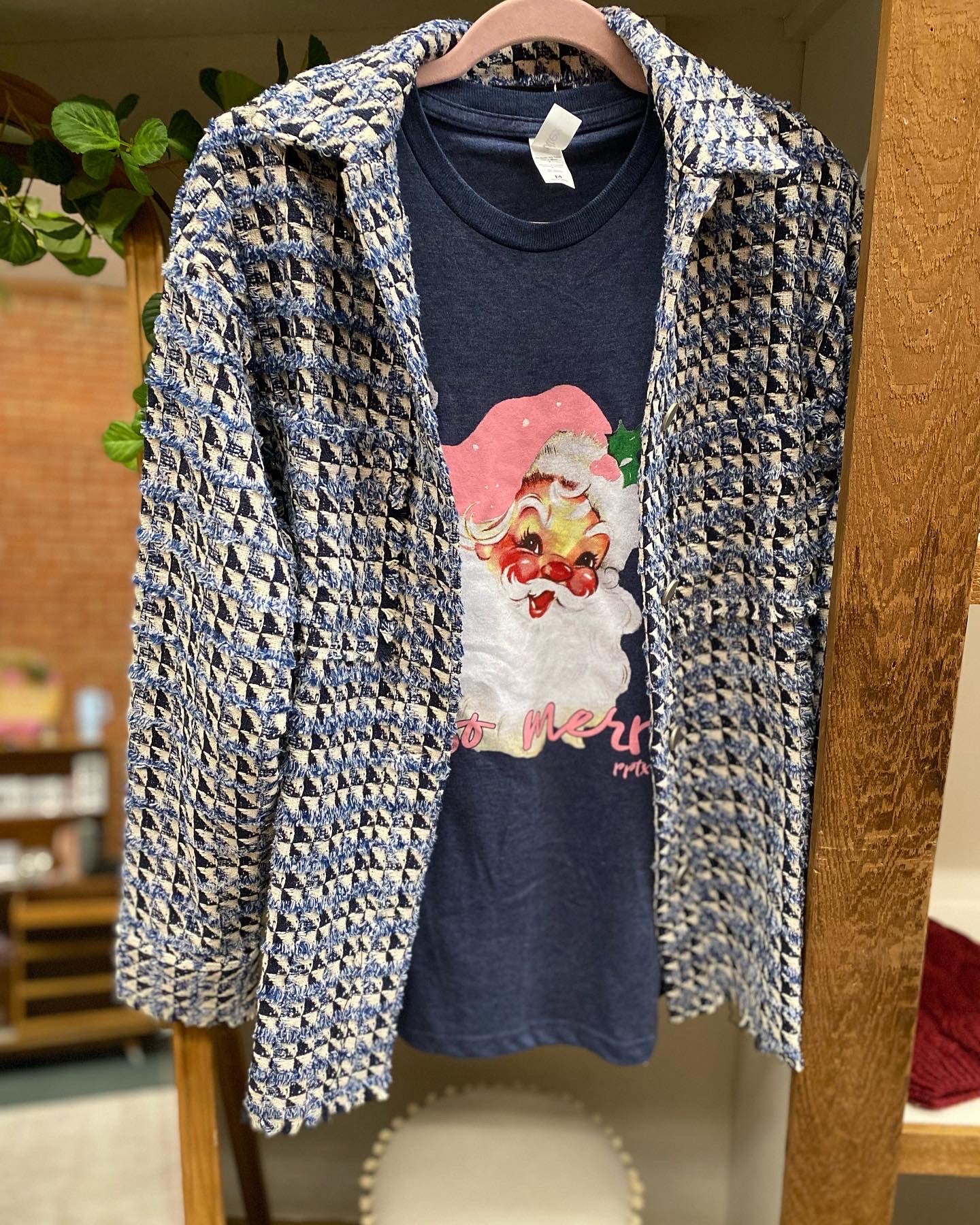 Blue Tweed Jacket