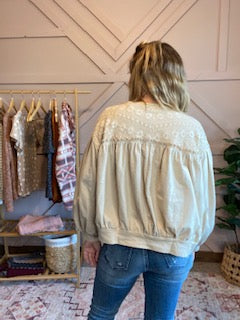 Lorelei Crochet Jacket - Beige