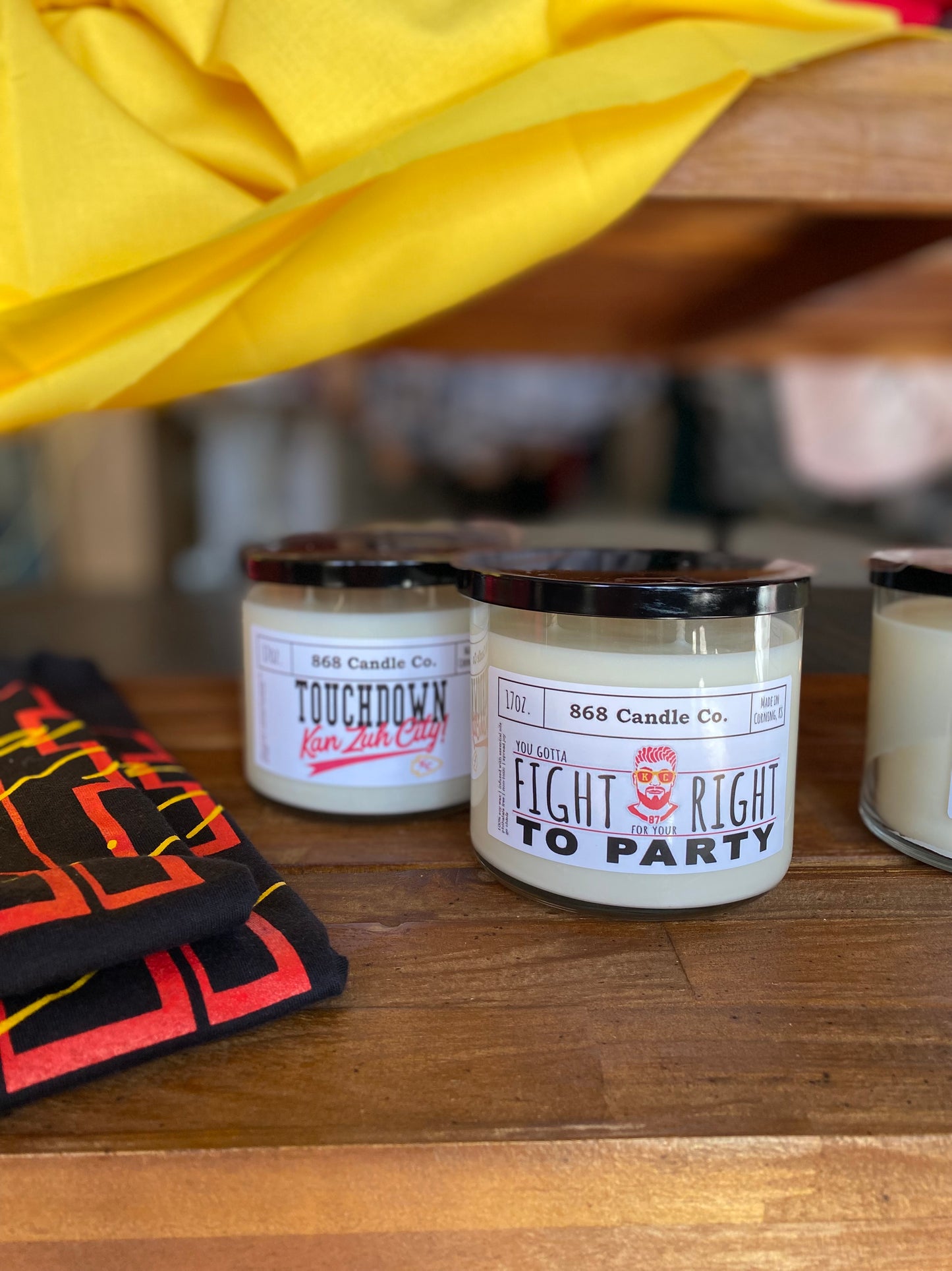 868 Candle Co. Super Bowl Collection