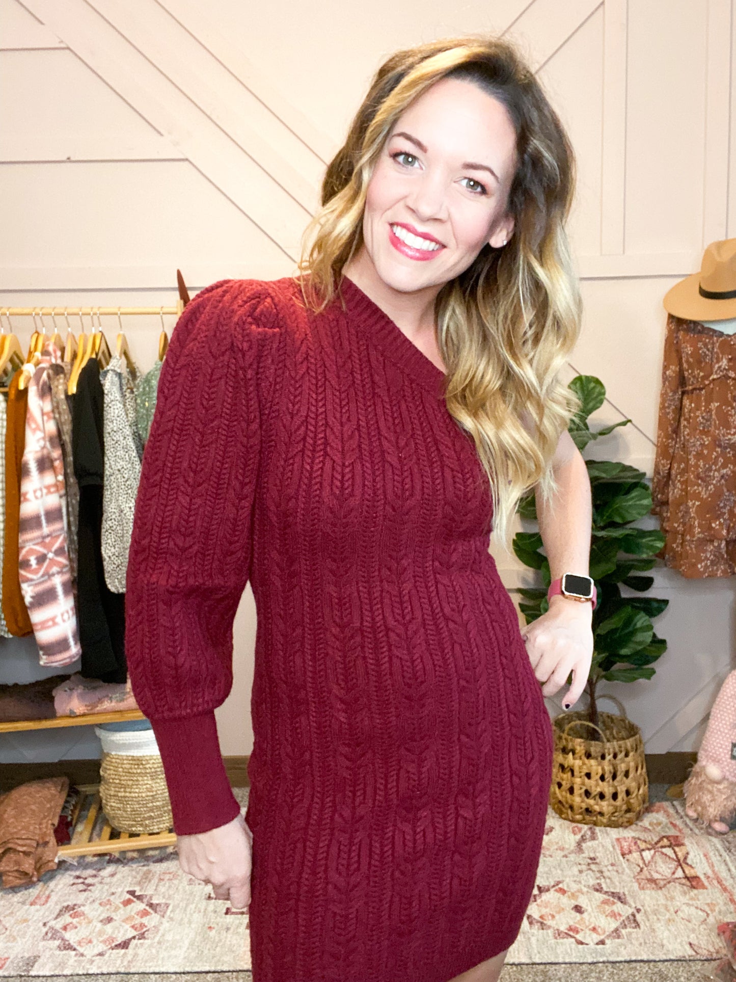 Cold Should Sweater Dress