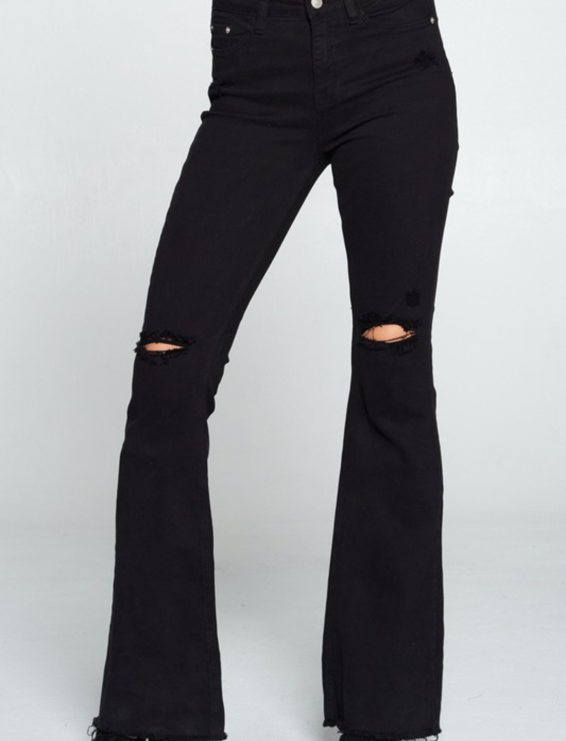 Black Flare Jeans