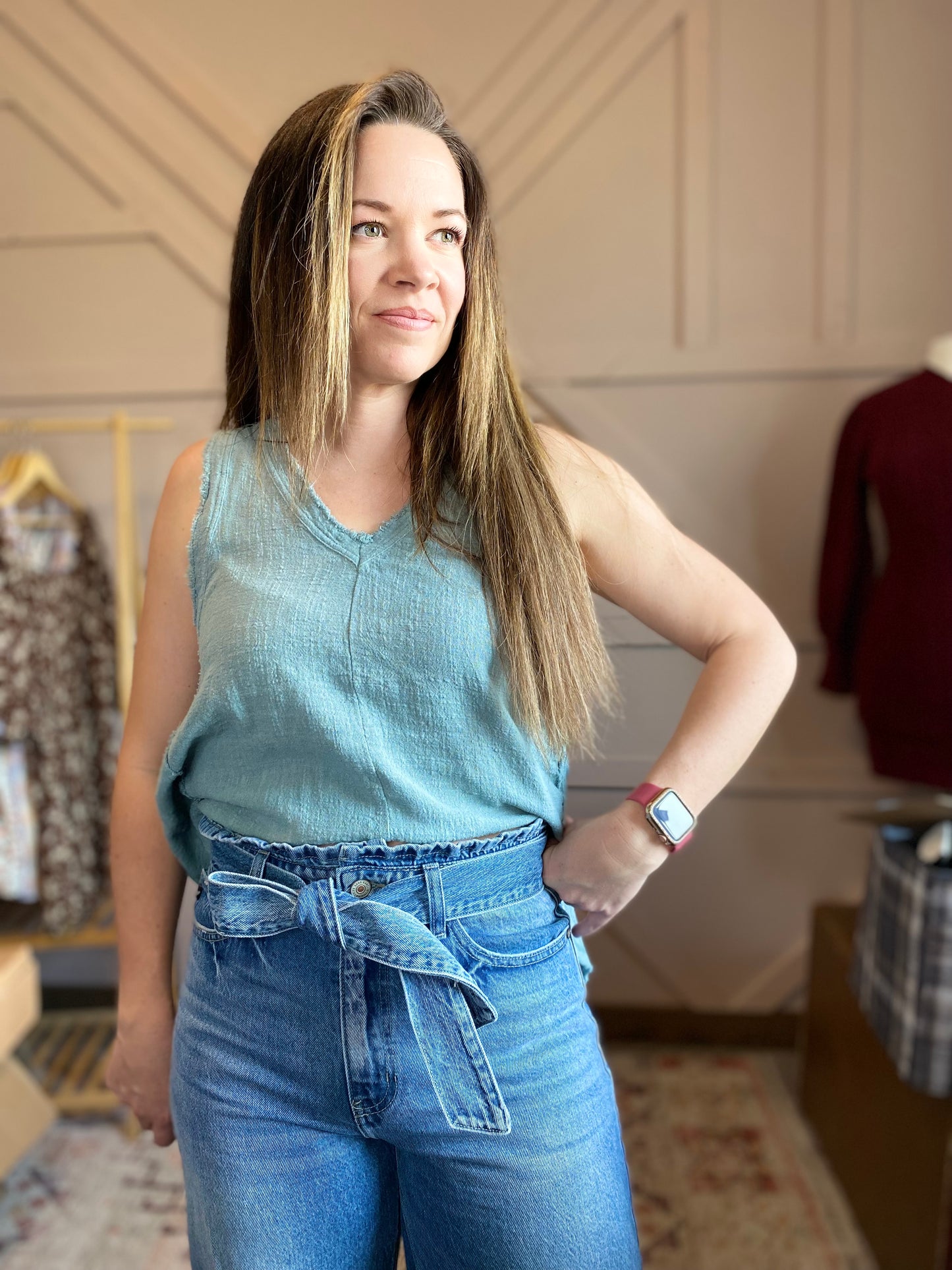 Kancan Paperbag Jean