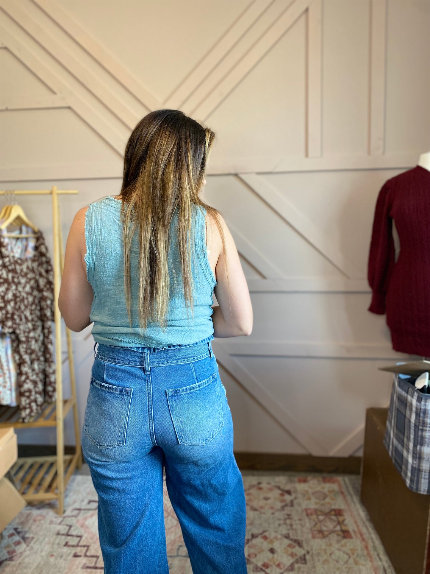 Kancan Paperbag Jean