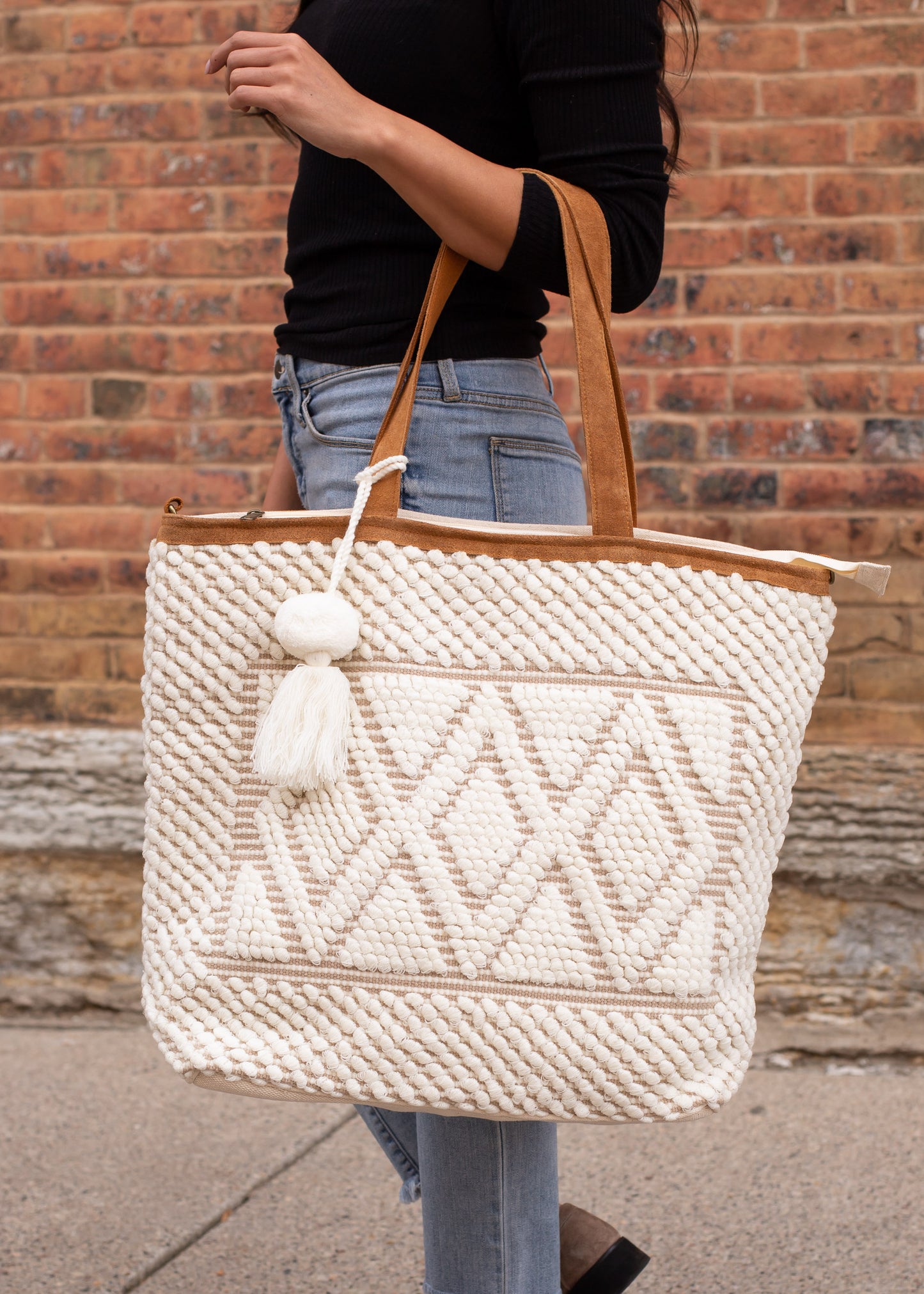 Diamon Pattern Tote
