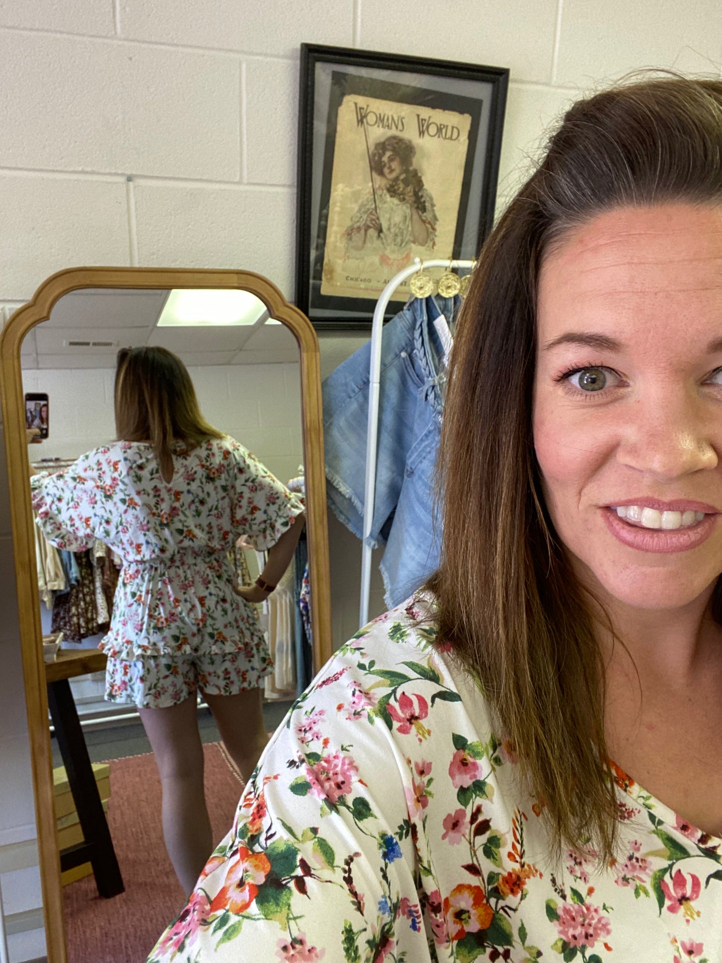 Flutter Floral Romper