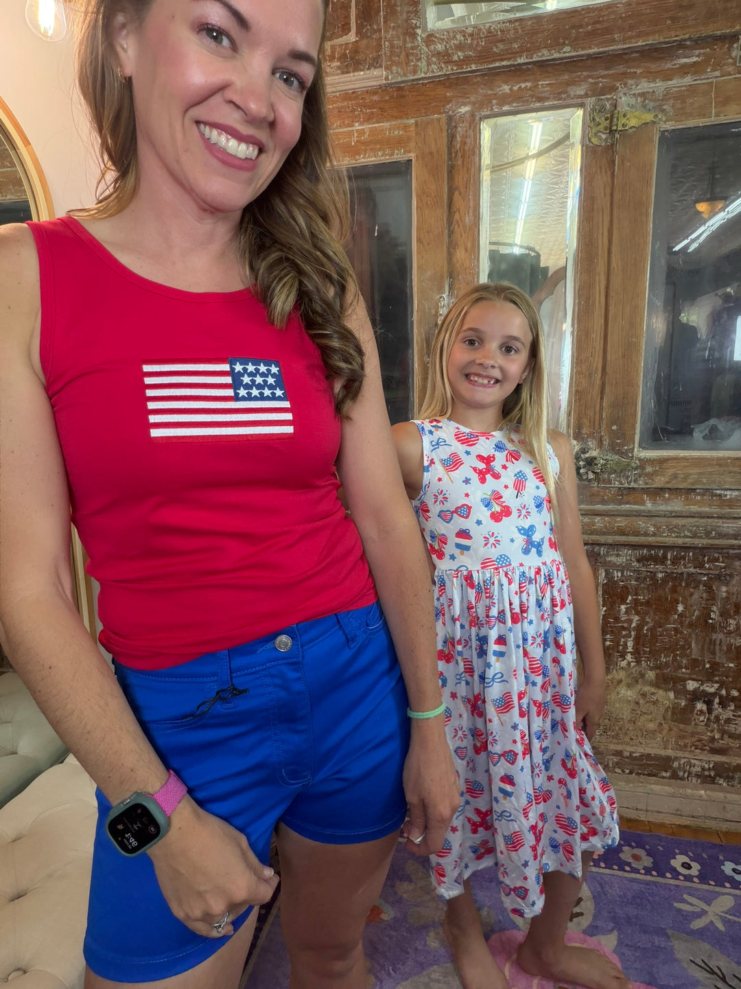 Little Miss Liberty Tank Twirl Dress