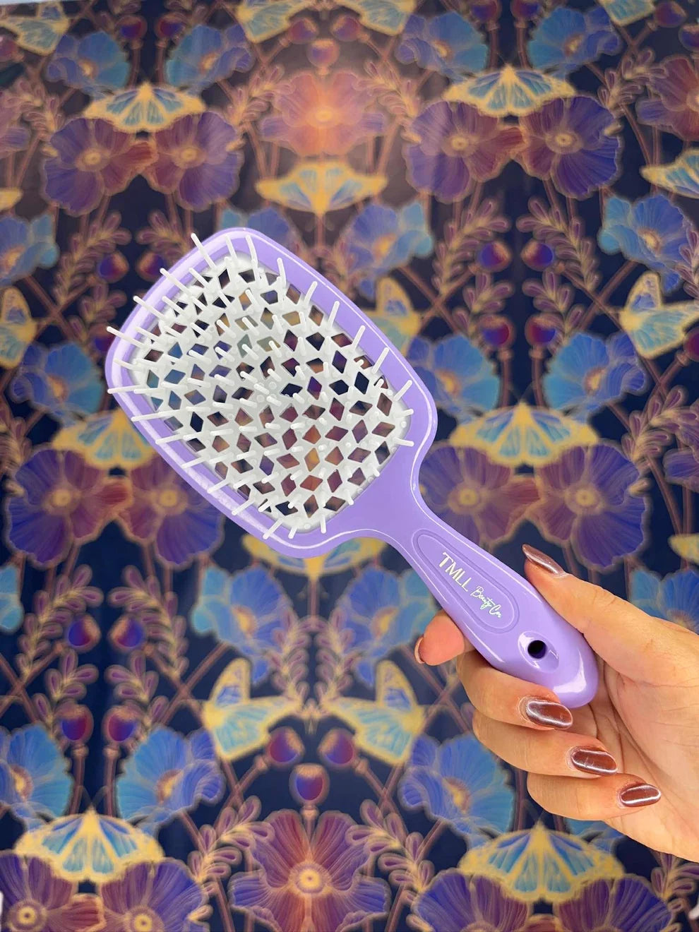 TMLL Tangle Tamer Hair Brush - Purple