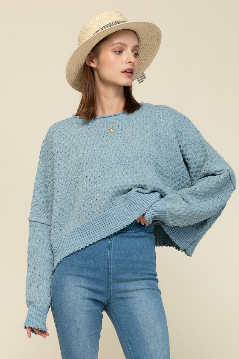 Sage Ribbed Sweater