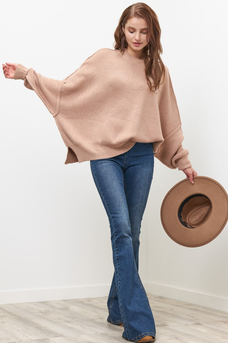 Slouchy Pullover Sweater