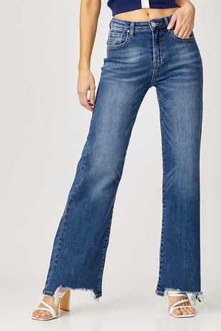 High Rise Wide Leg Jeans