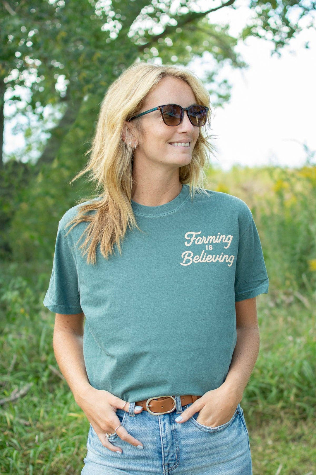 Farming Is Believing Graphic Tee