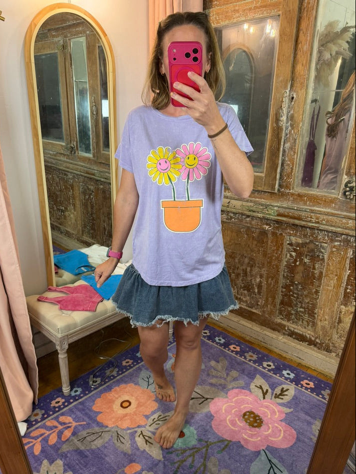 Sunshine Bloom Graphic Tee