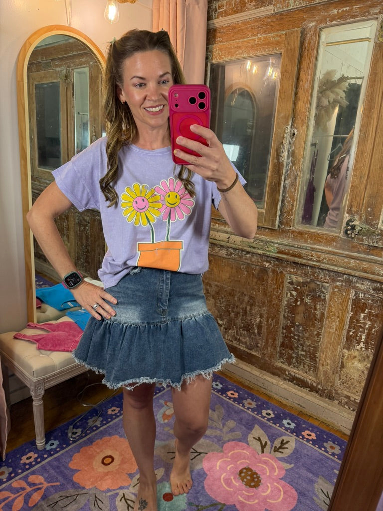 Sunshine Bloom Graphic Tee