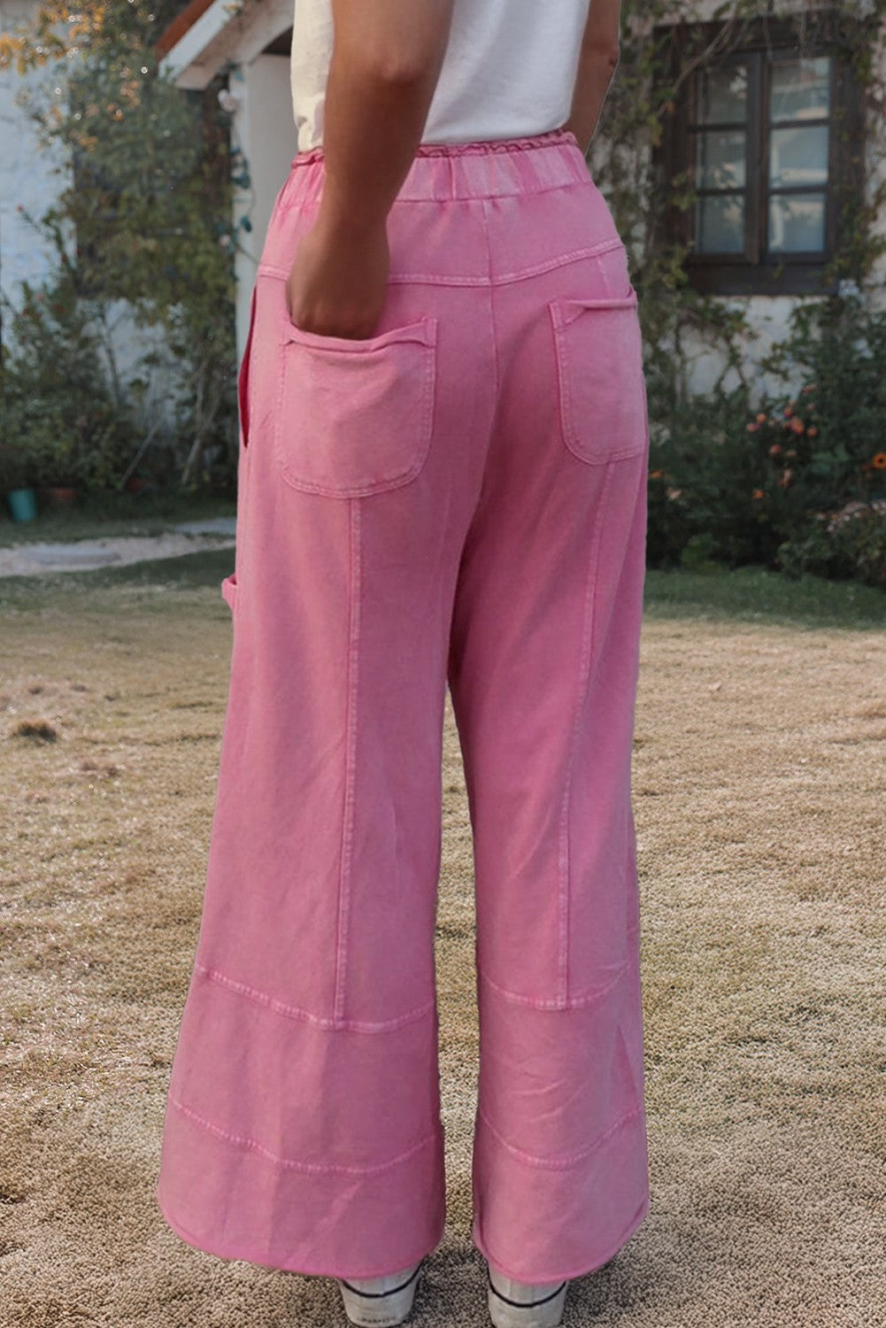 Pink Cargo Pants