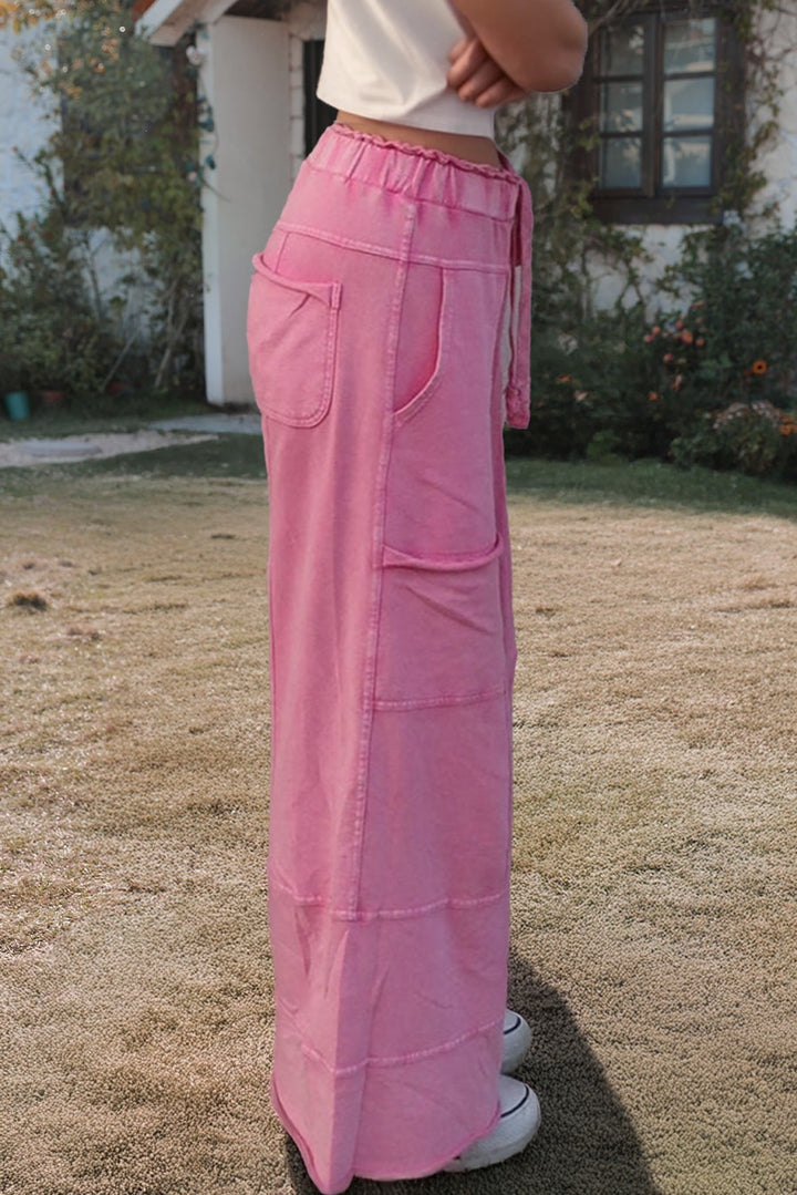 Pink Cargo Pants