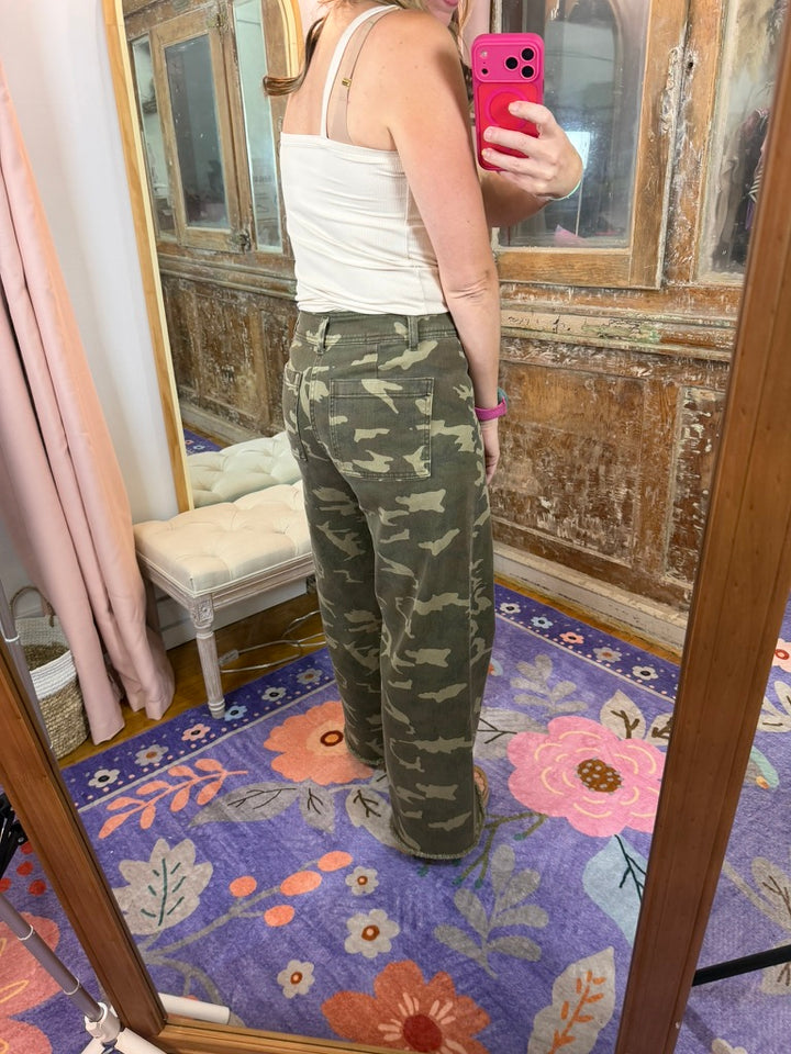 Main Character Camo Jeans