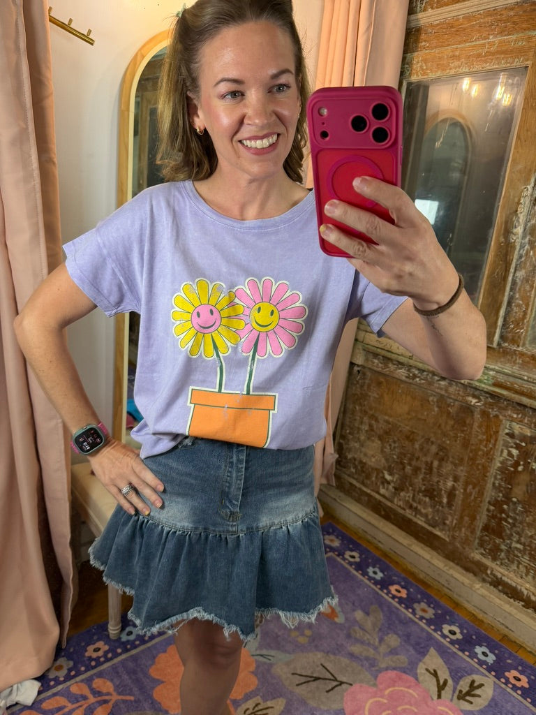 Sunshine Bloom Graphic Tee