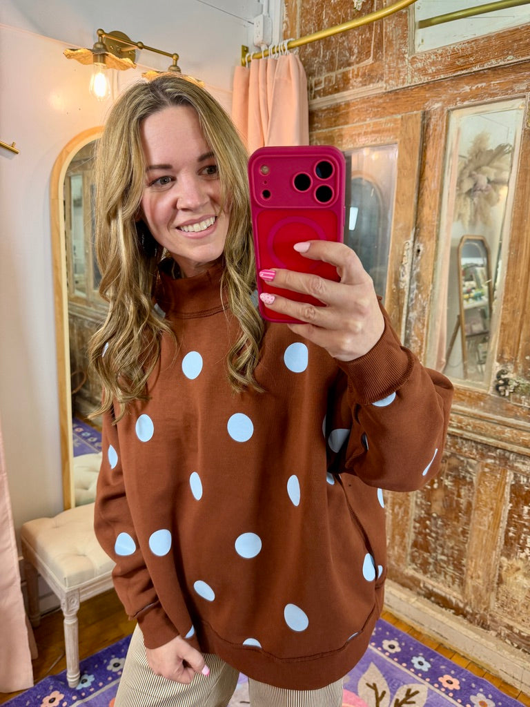 Good Day 2-Sided Mock Sweatshirt