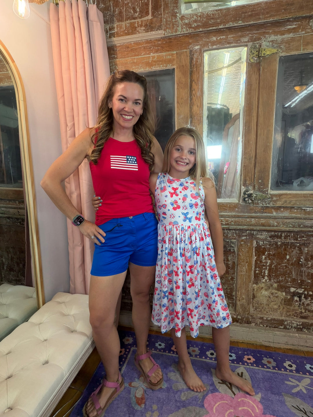 Little Miss Liberty Tank Twirl Dress