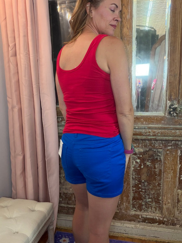 Bold Basics Shorts - Blue