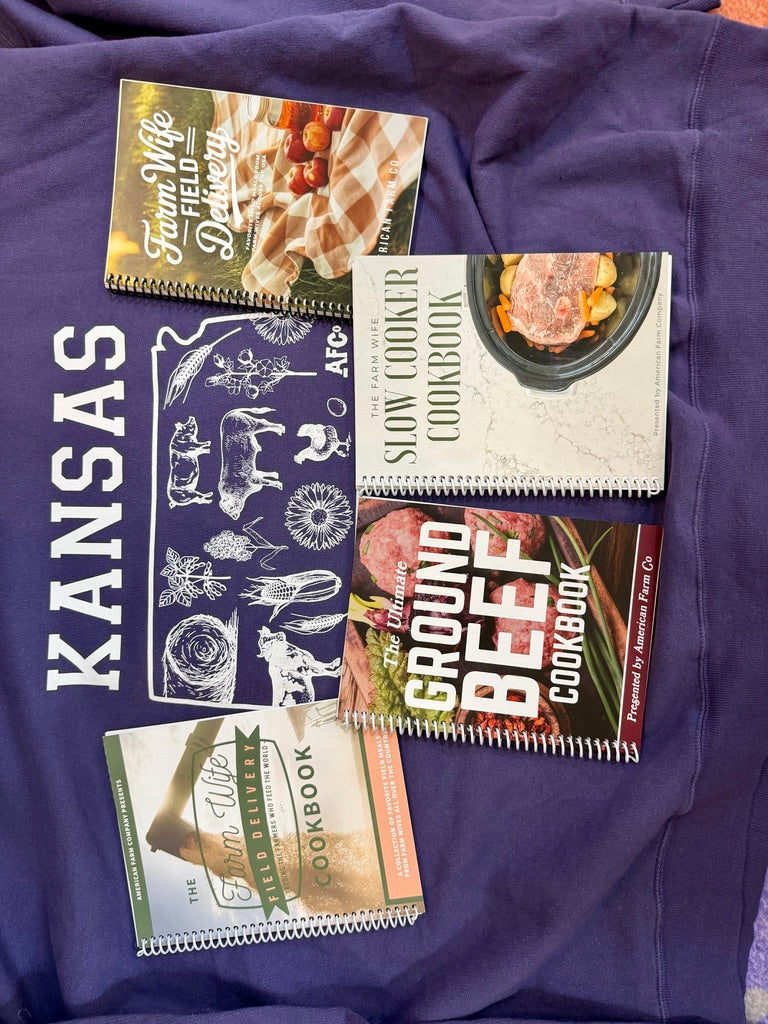 Kansas - State Agriculture Purple Crewneck