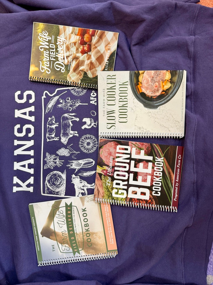 Kansas - State Agriculture Purple Crewneck