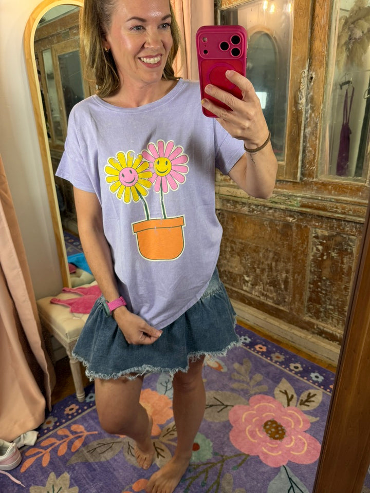 Sunshine Bloom Graphic Tee