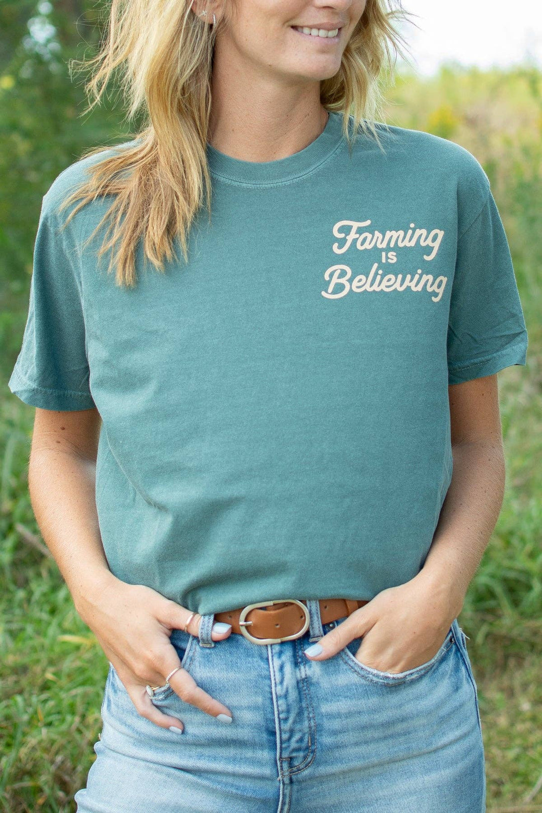 Farming Is Believing Graphic Tee
