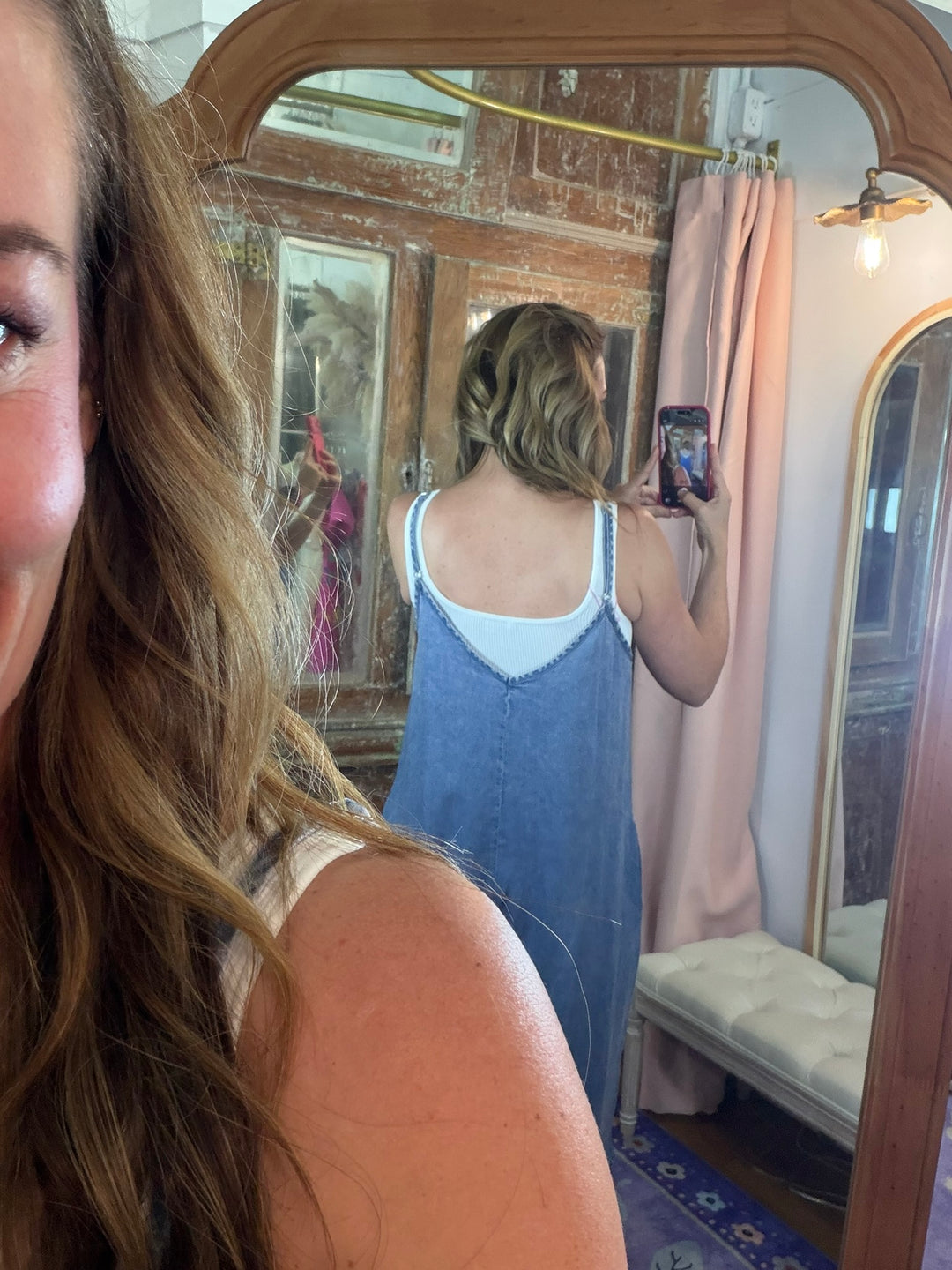 Blue Skies Chambray Jumpsuit ☁️💙