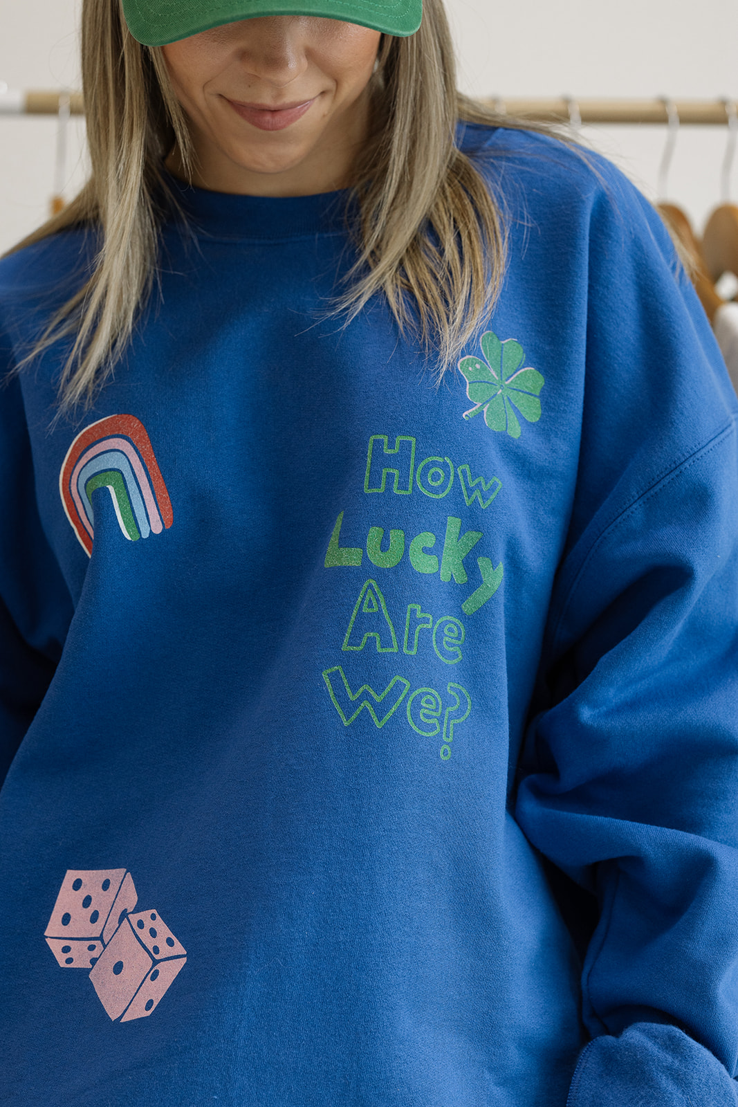 How Lucky Are We Sweatshirt