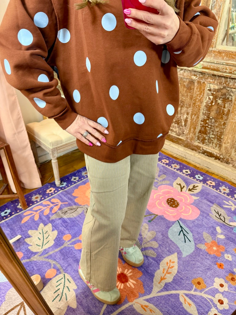 Good Day 2-Sided Mock Sweatshirt