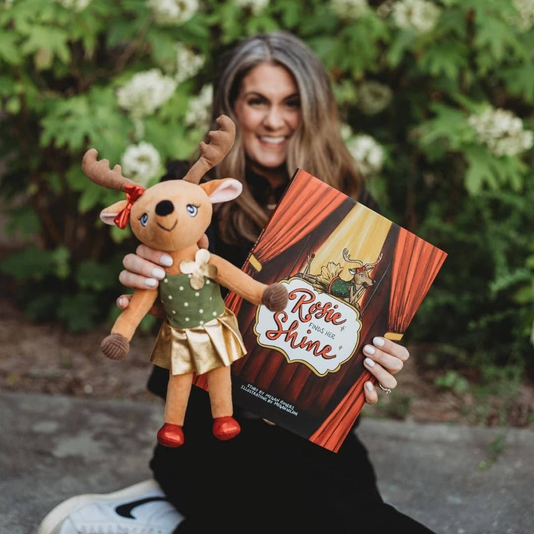 "Rosie Finds Her Shine" Hardcover Children's Book