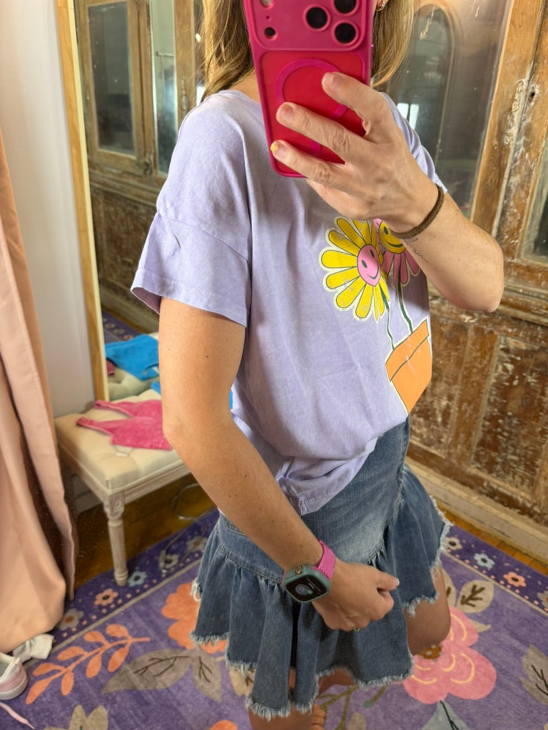Sunshine Bloom Graphic Tee