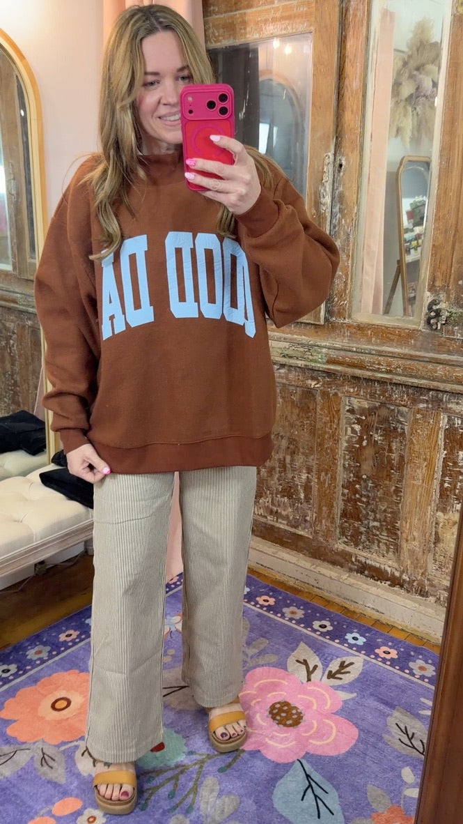 Good Day 2-Sided Mock Sweatshirt