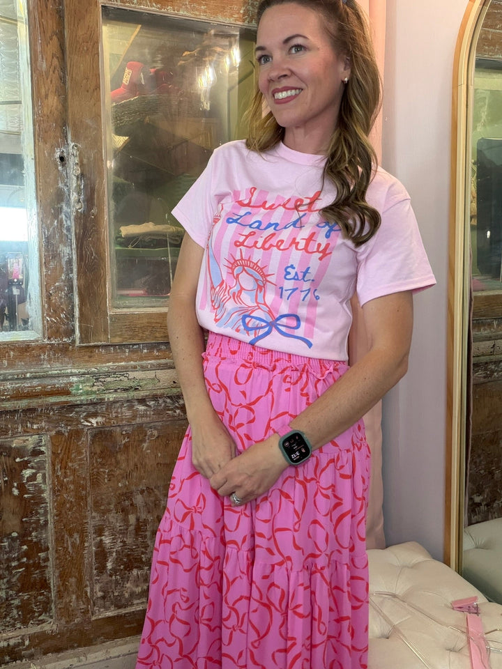Sweet Land of Liberty Tee 🇺🇸🎀