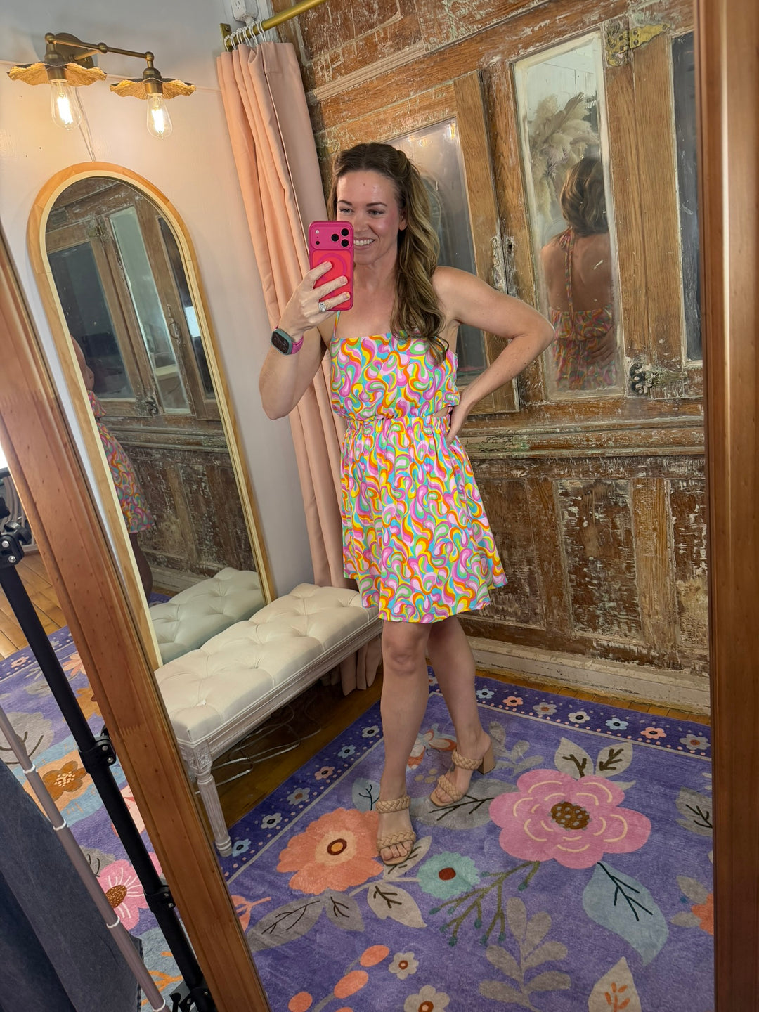 Groovy Girl Mini Dress 🌈✨
