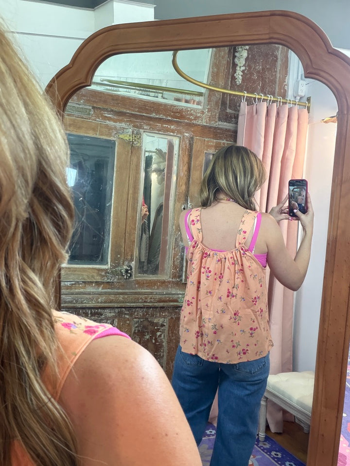 Peach Blossom Breeze Top